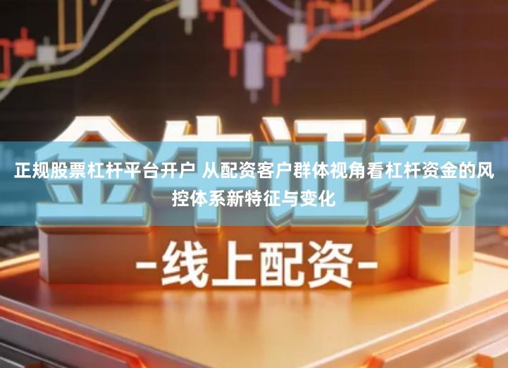 正规股票杠杆平台开户 从配资客户群体视角看杠杆资金的风控体系新特征与变化