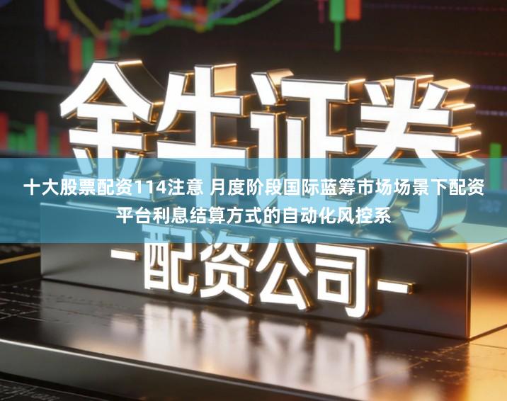 十大股票配资114注意 月度阶段国际蓝筹市场场景下配资平台利息结算方式的自动化风控系